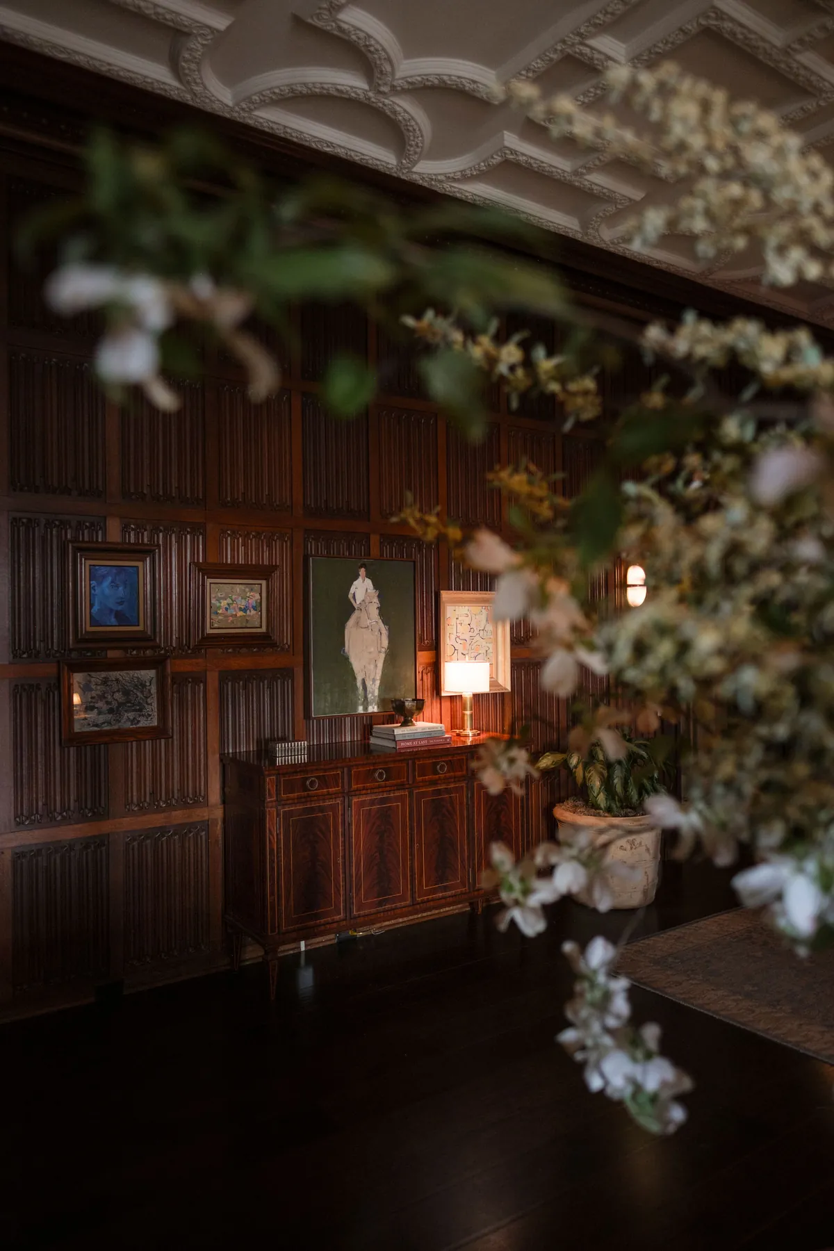 A panelled sitting room at Pendry Natirar